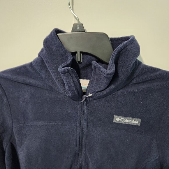 Columbia NEW Women's Lake Aloha Navy Blue Half Zip Pullover Fleece- Medium - Picture 7 of 8
